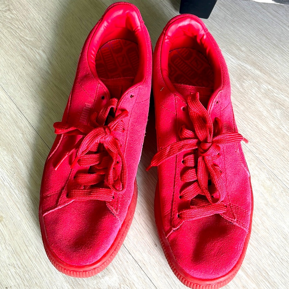 Pink Puma Sneakers